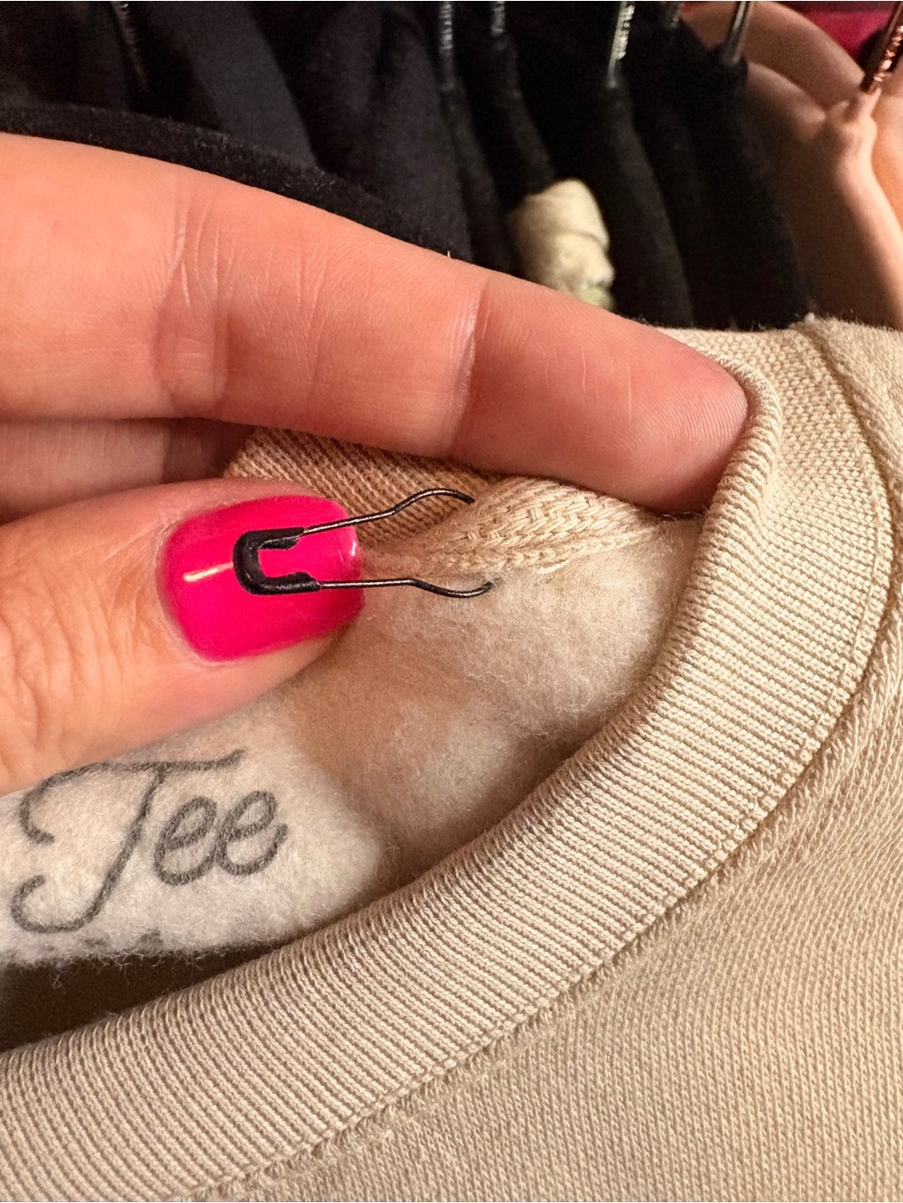 Brown Eyed Girl Cream Graphic Sweatshirt 👁️ with chestnut, caramel warm tones🍮👜🌰 - Picture 6 of 7